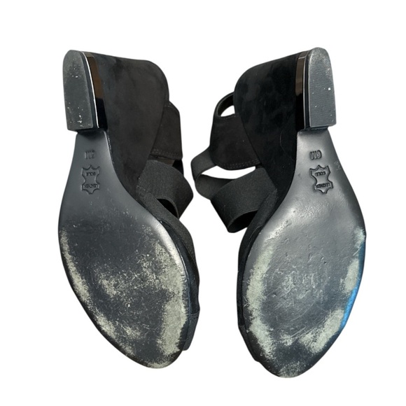 Tory Burch Black Debbie Wedge - Picture 3 of 5